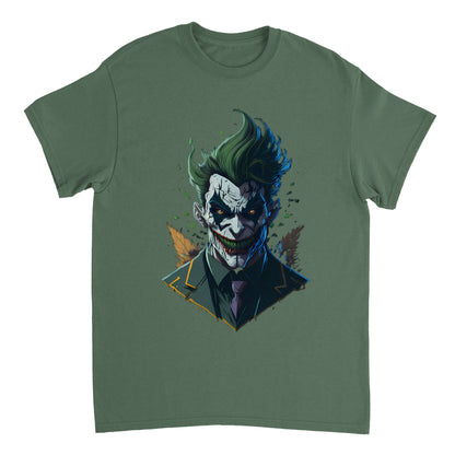 The Joker Fan Artwork Heavyweight Unisex Crewneck T-shirt