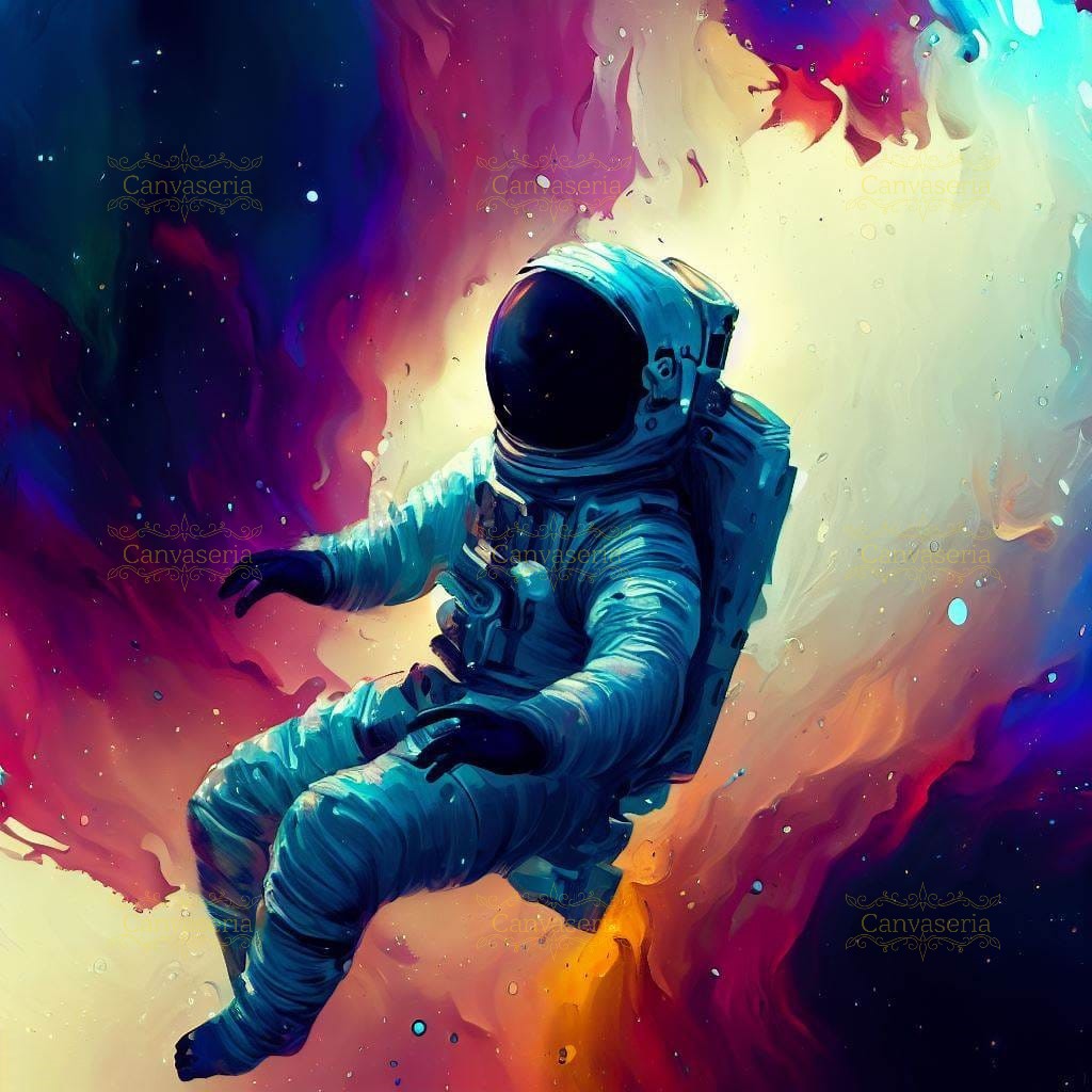 The Floating Astronaut - Artify